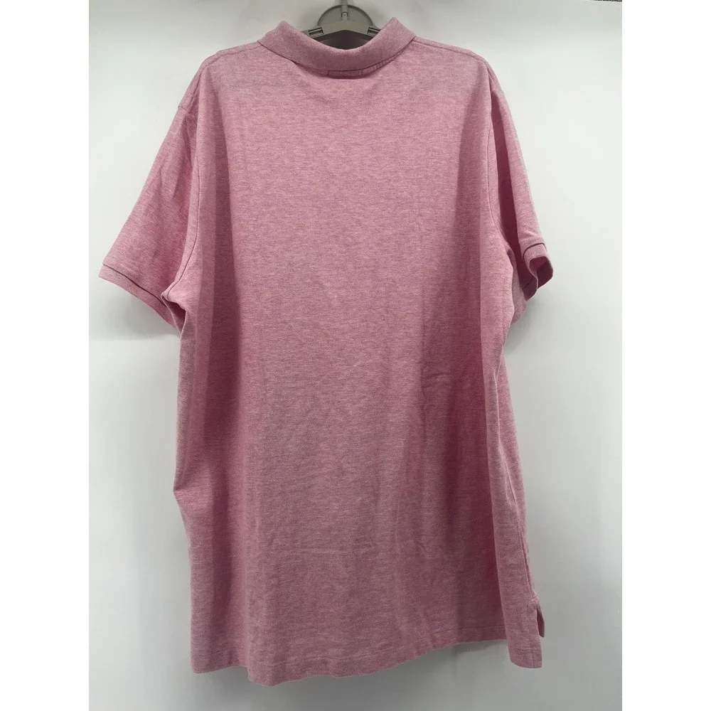 Polo Ralph Lauren Polo Mens XXL Polo Shirt Short Sleeve Pink 100% Cotton‎